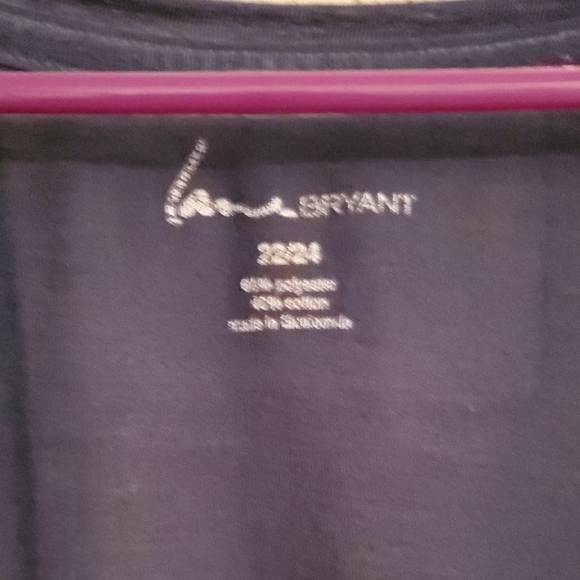 Lane Bryant Women's Plus Size 22/24 Semi- Sheer Blue Top - Picture 2 of 8